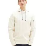 TOM TAILOR Herren Hoodie Sweatshirt mit Logo-Print 1035624