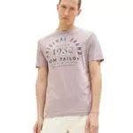 TOM TAILOR Herren T-Shirt mit Print aus Baumwolle