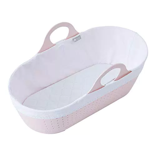 Tommee Tippee Sleepee Baby Moses Basket Pink