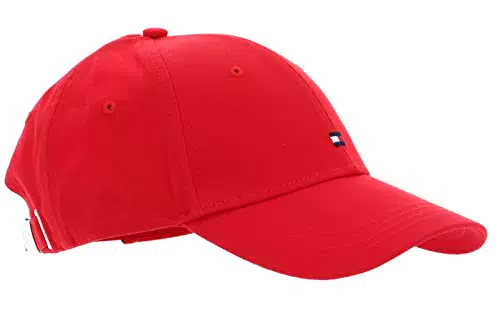 Tommy Hilfiger Damen Cap Essential Flag Basecap, Rot