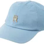 Tommy Hilfiger Damen Cap Naturally TH Soft Basecap, Blau