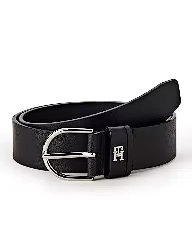 Tommy Hilfiger Damen Th Timeless 3, 5 Gürtel, Black