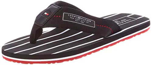 Tommy Hilfiger Herren Flip Flops Patch Beach Sandal Badeschuhe