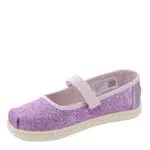 TOMS Mary Jane Schuh, Flieder, malvenfarben, schillernder Schimmer