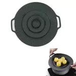 Topfdeckel Spill Stopper Deckel Silikon - Spritzschutz Mit