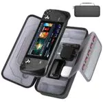 Tragbar Case für Steam Deck, Steam Deck hülle mit weicher Auskleidung für SD-Karte AC-Adapter Ladegerät Aufbewahrungs taschen
