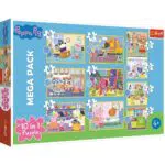 Trefl 90383 Świnka Peppa Puzzle, Bunt