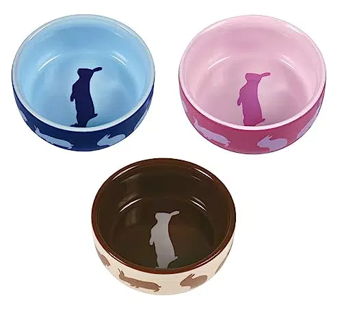 TRIXIE TX-60733 Ceramic Bowl for Rabbit 250 ml 11 cm