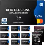 TÜV geprüfte RFID Blocking NFC Schutzhülle für Kreditkarten