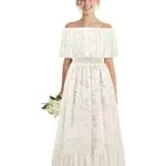 TYHTYM Blumenmädchen-Kleid, Festzug, Kleid der Brautjungfer