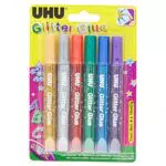 UHU Glitter Glue Original, Glitzerkleber zum Basteln