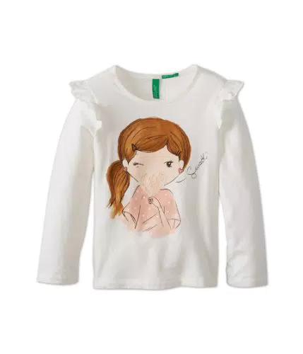 United Colors of Benetton Baby-Jungen Jacke M/L 3P4BA500A LANGÄRMLIGES Sweatshirt