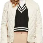 Urban Classics Women's Ladies Diamond Quilt Nylon Jacket Jacke