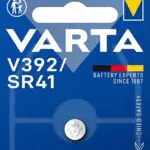 VARTA Batterien V392/SR41 Knopfzelle, 1 Stück, Silver Coin