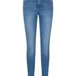 VERO MODA Damen Jeans Hose VMTanya Piping 10222531 medium Blue Denim S/30