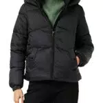 VERO MODA Damen Steppjacke VMUppsala Short Kurzjacke mit Kapuze 10273951 black S