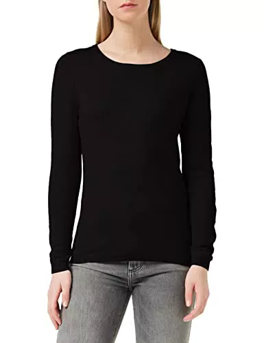 VERO MODA Damen Vmcare Structure O-neck Blouse Noos Pullover