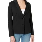 VERO MODA Damen Vmeva Slim Ga Noos Blazer, Schwarz, M EU