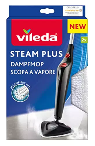 Vileda Steam bezug Dampfreiniger Microfaser 2er Pack