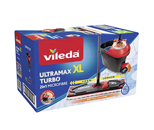 Vileda Ultramax XL Turbo 2in1 Bodenwischer Komplett Set