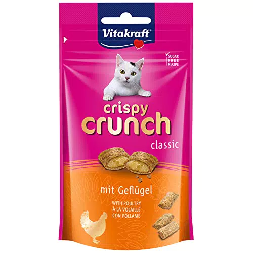 Vitakraft Crispy Crunch, Katzensnack, mit Geflügel