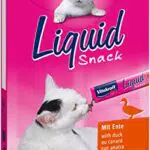 Vitakraft Liquid Snack, flüssiger Katzensnack, mit Ente