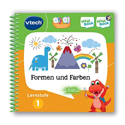 VTech 80-480504 - Magibook - Lernstufe 1 - Formen und Farben