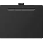 Wacom Intuos Medium Zeichentablett - Tablet zum Zeichnen & zur Fotobearbeitung mit druckempfindlichem Stift schwarz - Ideal für Home-Office & E-Learning