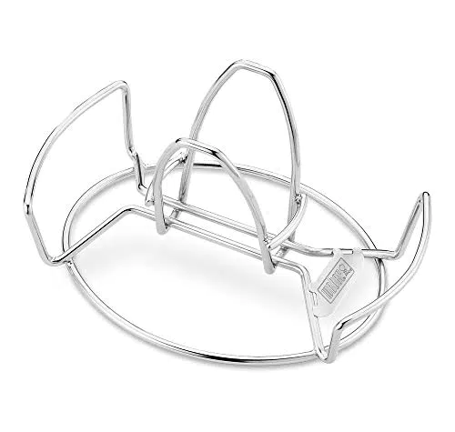 Weber 6482 Geflügelhalter, für Grillhähnchen, Beer-Can-Chicken