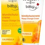 WELEDA Bio Baby Calendula Wundschutzcreme 75ml - Naturkosmetik Babypflege Windelcreme schützt empfindlicher Babyhaut im Windelbereich. Natürliche Hautpflege hilft bei gereizter Haut & Windelausschlag