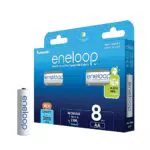 Wiederaufladbare Batterien AA / R6 2000 mAh Panasonic Eneloop 8 Stk