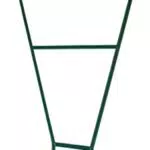Windhager Kunststoff-Bogenspalier, Blumenstütze, Rankhilfe für Kletterpflanzen