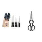 WMF Classic Line Messerblock mit Messerset, 7-teilig