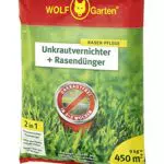 WOLF-Garten - 2-in-1: Unkrautvernichter plus Rasendünger SQ 450