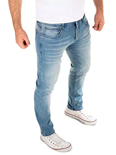 WOTEGA - Alistar Denim Stretch Jeans - Herren Jeanshose - Arbeitshosen Männer