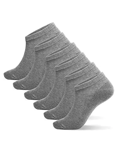 WOTEGA Herren Sneakersocken Loki Socken Herren - 6 St. Pack Füsslinge Sportsocken Kurz Unisex Sport Freizeitsocken
