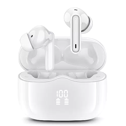 xinwld Bluetooth Kopfhörer, Kopfhörer Kabellos Bluetooth 5.3 In Ear mit HD Mikrofon