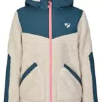 Ziener Mädchen aktia Fleece Jacke Freizeit Sport warm PFC frei
