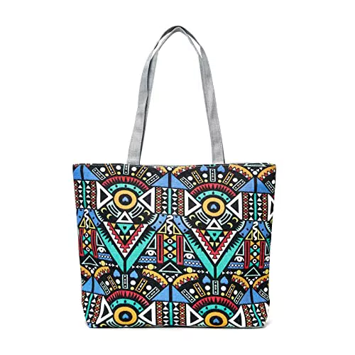 ZOUIQSS Damen-Tragetasche aus Segeltuch, Schultertaschen