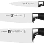 ZWILLING Vier Sterne Messer-Set, 3-teilig, Rostfreier Spezialstahl