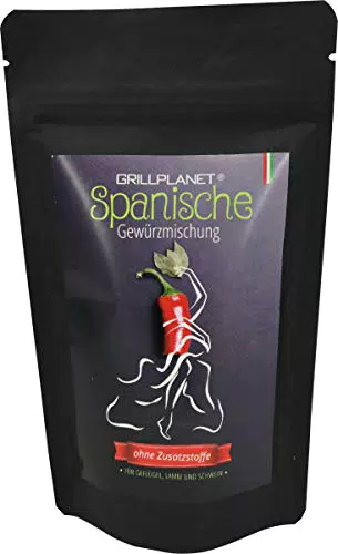 100g Paella Gewürz, Paella-Pfanne, spanische Gewürzmischung Paella Reispfanne Paella Kräutermischung