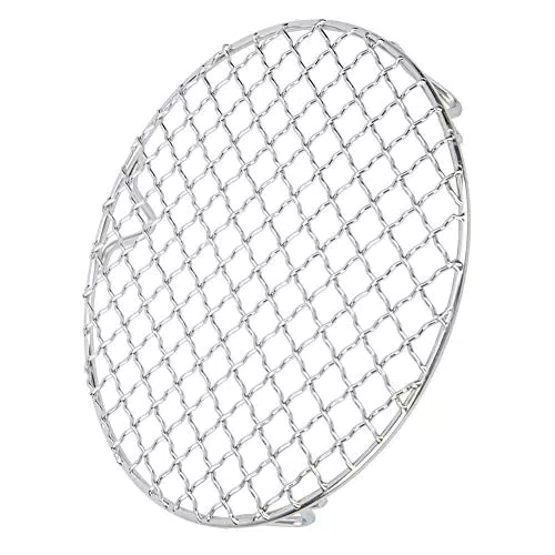 18cm/7.1in Mehrzweck Edelstahl Grillroste Roste Backen Maschendraht Grill BBQ Net Mesh Grill Dampf Rack Friteuse Zubehör