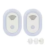 2PCS Ultraschall-Schädlingsabwehr, Elektronischer Schädlingsabwehr-Insekten-Schädlingsbekämpfer