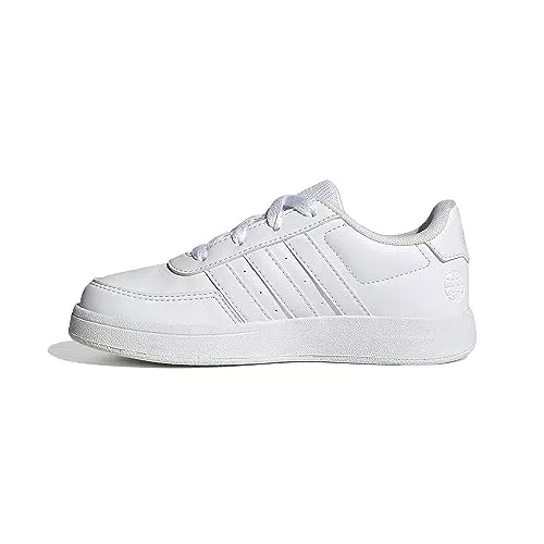 adidas Breaknet Lifestyle Court Lace Sneaker, FTWR White/FTWR White/Grey one