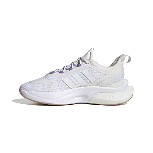 adidas Damen Alphabounce + Sneaker, Ftwr White Ftwr White Core White