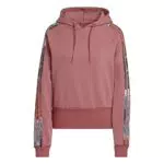 adidas Damen W AOP Hd Sweatshirt, Rojmar/Multco/Lilmét