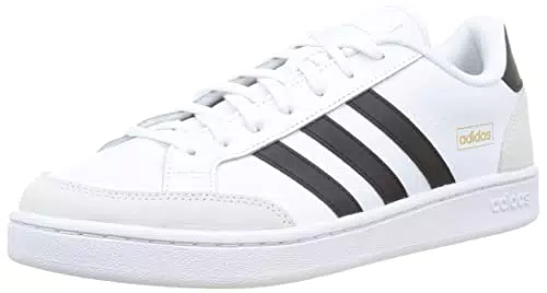 adidas Herren Grand Court Se Fu ballschuh, Ftwwht Cblack Orbgry
