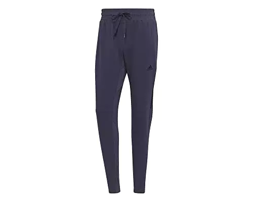 adidas Herren Pantaloni Da Yoga, Shanav / Schwarz, S EU