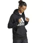 Adidas IC9363 M BL FT HD Sweatshirt Men's Black 2XL