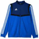 adidas Kinder TIRO19 PRE JKTY Jacke, Bold Blue/Dark Blue/White